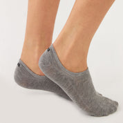 Gray socks for men and women made of bamboo