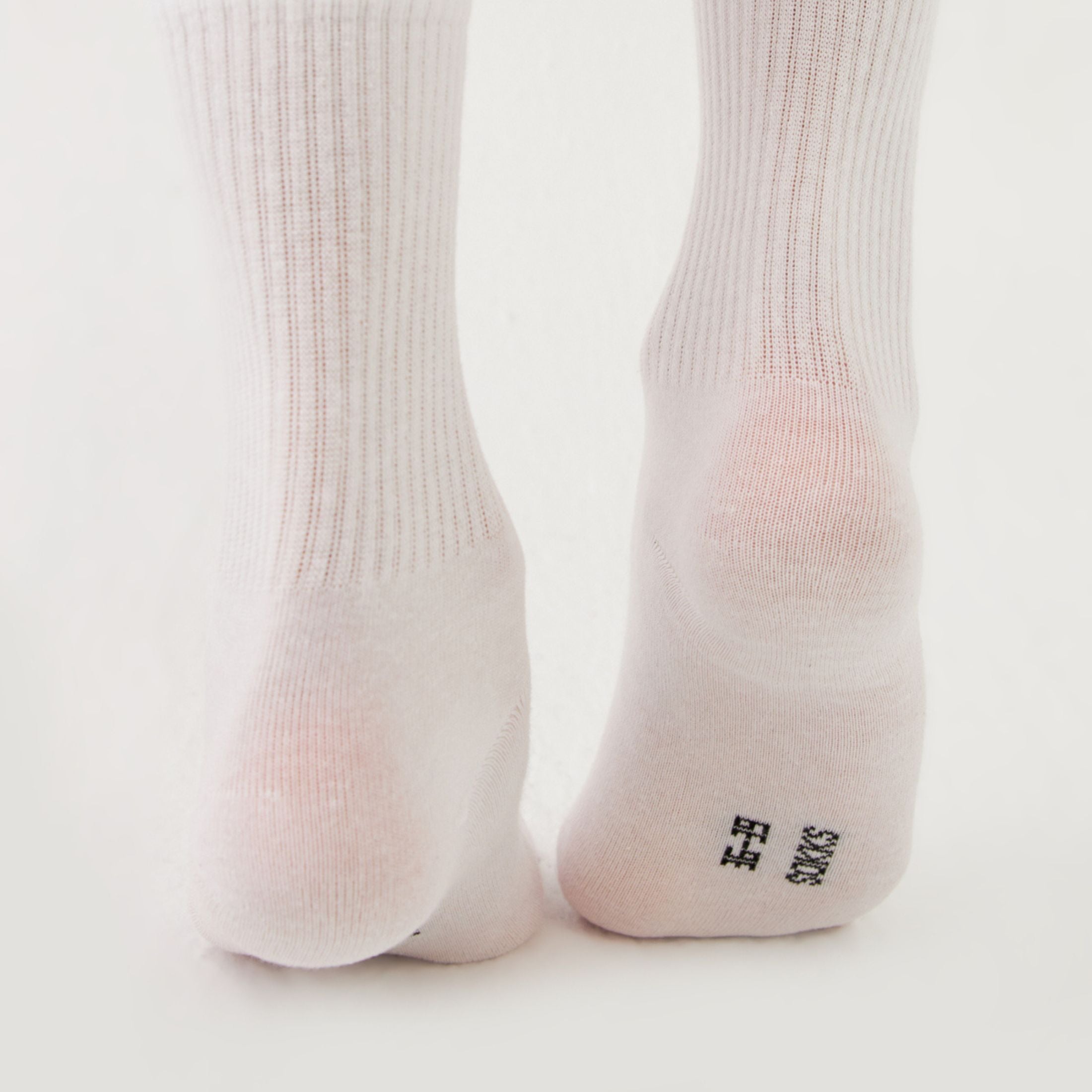 Weiße Tennissocken für Damen & Herren aus Baumwolle