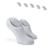 SOKKS Füßlinge Weiß – unsichtbare Sneakersocken aus Baumwolle — Nahaufnahme