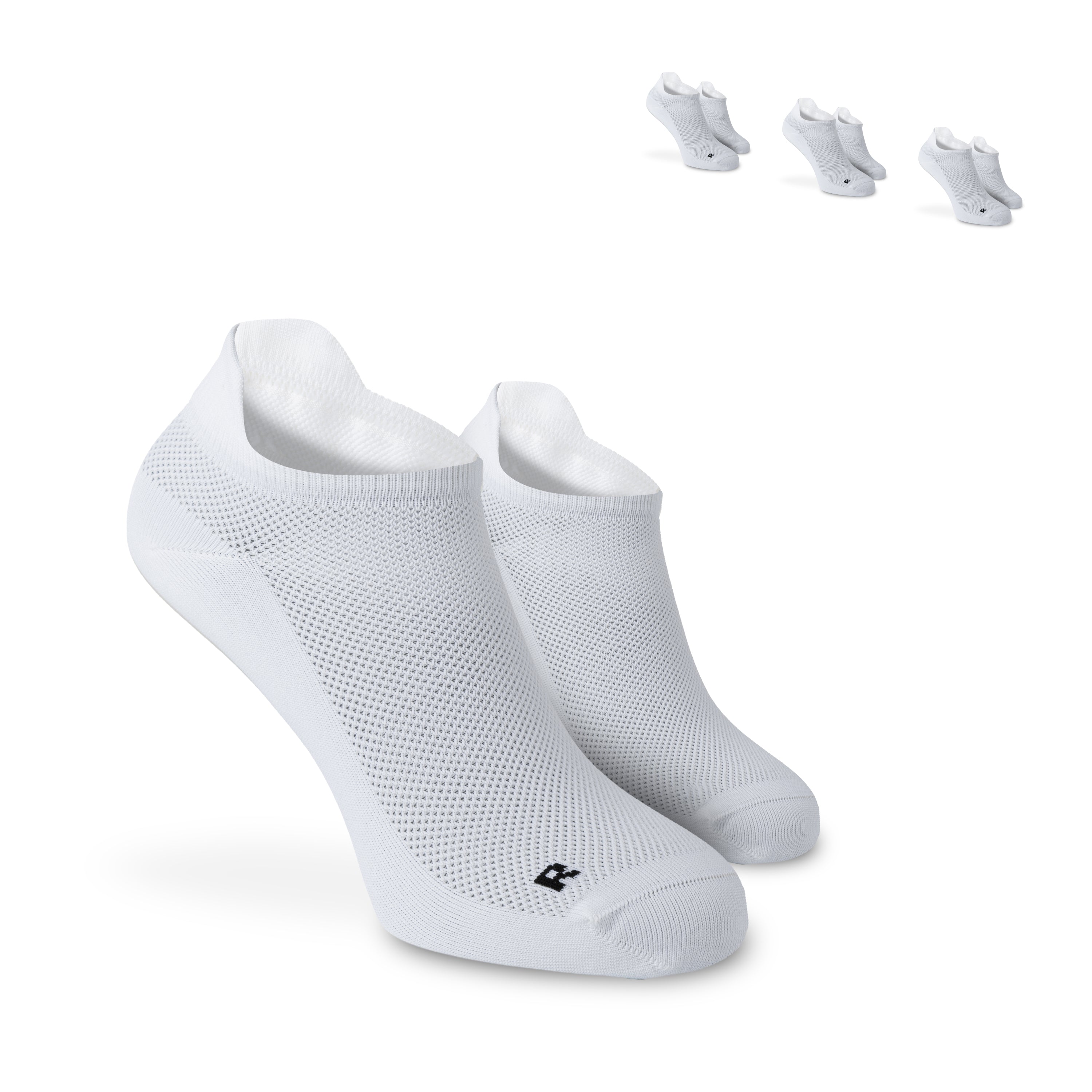 SOKKS 4 Paar Laufsocken Weiß | Running