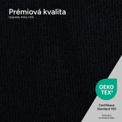 SOKKS Společenské ponožky Tmavě modré z bambusové viskózy — Detailní pohled