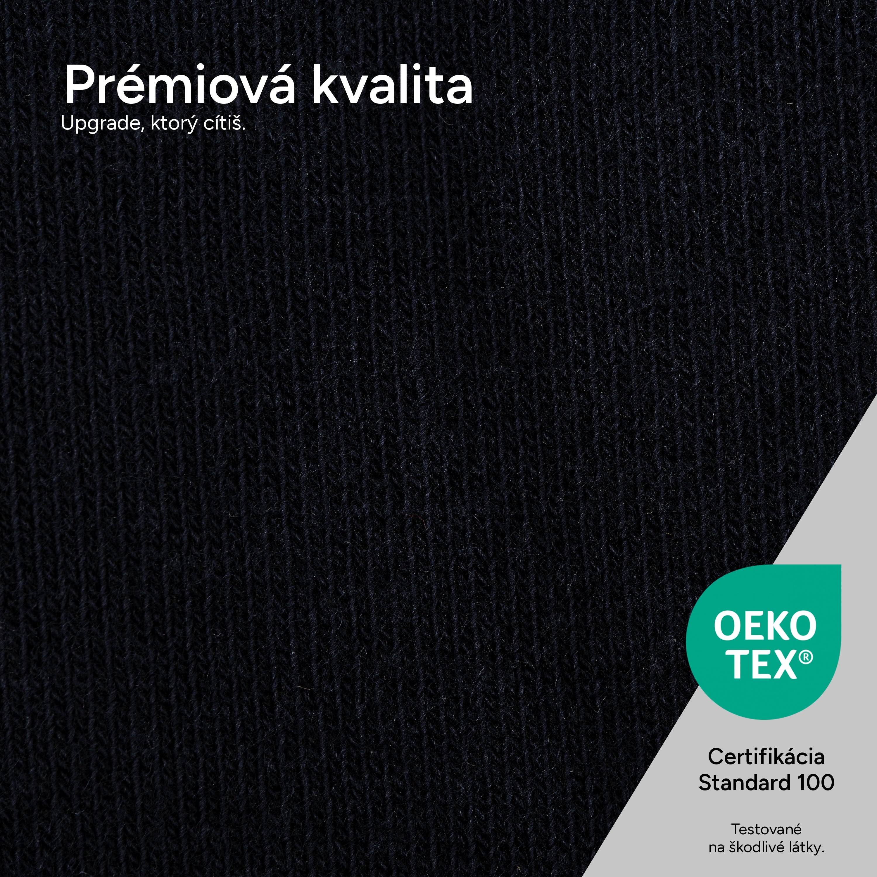 SOKKS Spoločenské ponožky Tmavomodré z bambusovej viskózy — Detailný pohľad