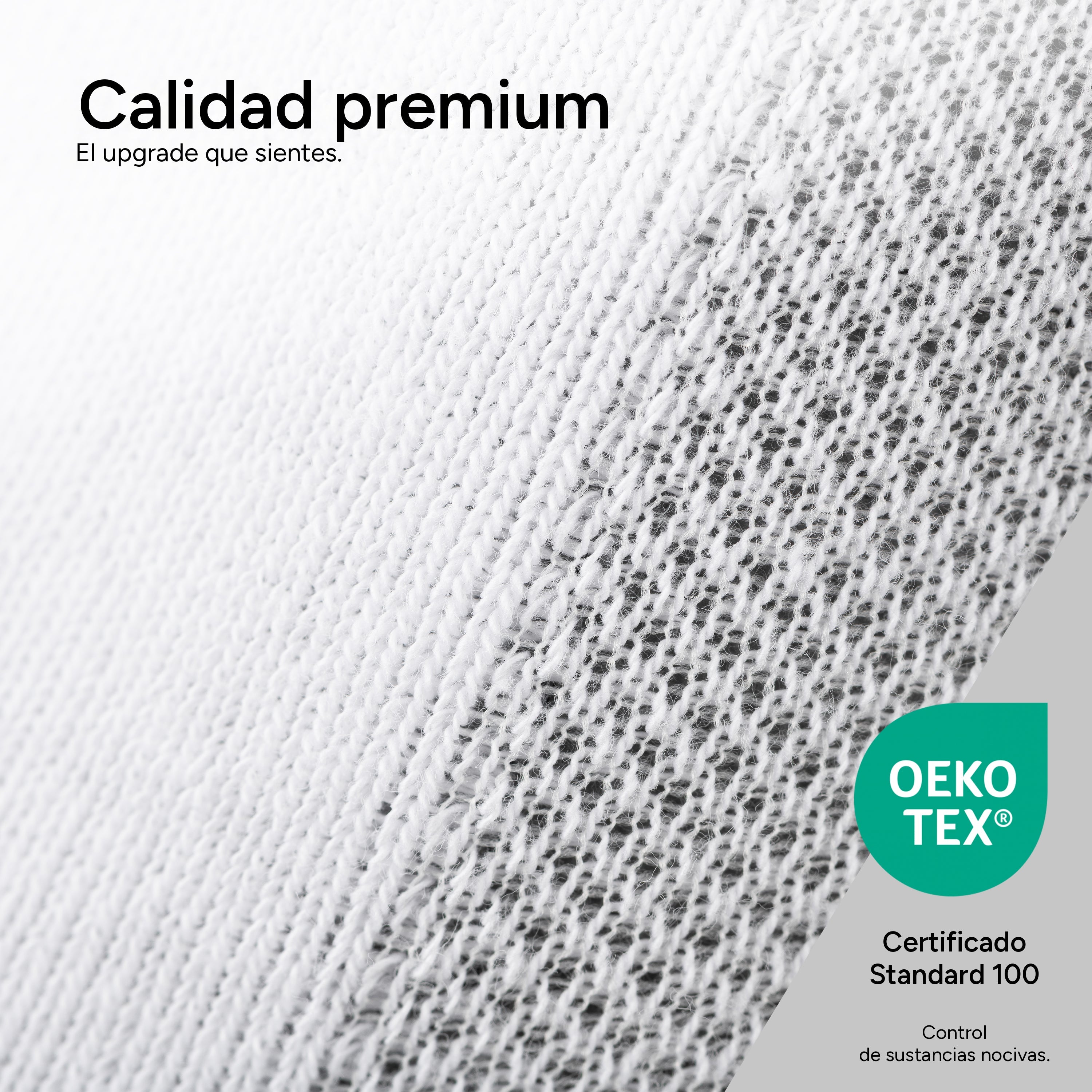 SOKKS Calcetines de Running Altos Blanco de Mezcla de Algodón — Vista 5