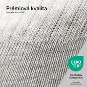 SOKKS Členkové ponožky (Quarter) Sivé z bavlny — Detailný pohľad