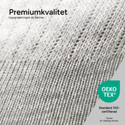 SOKKS Quarter Ankelstrumpor Grå i Bomull — Detaljvy
