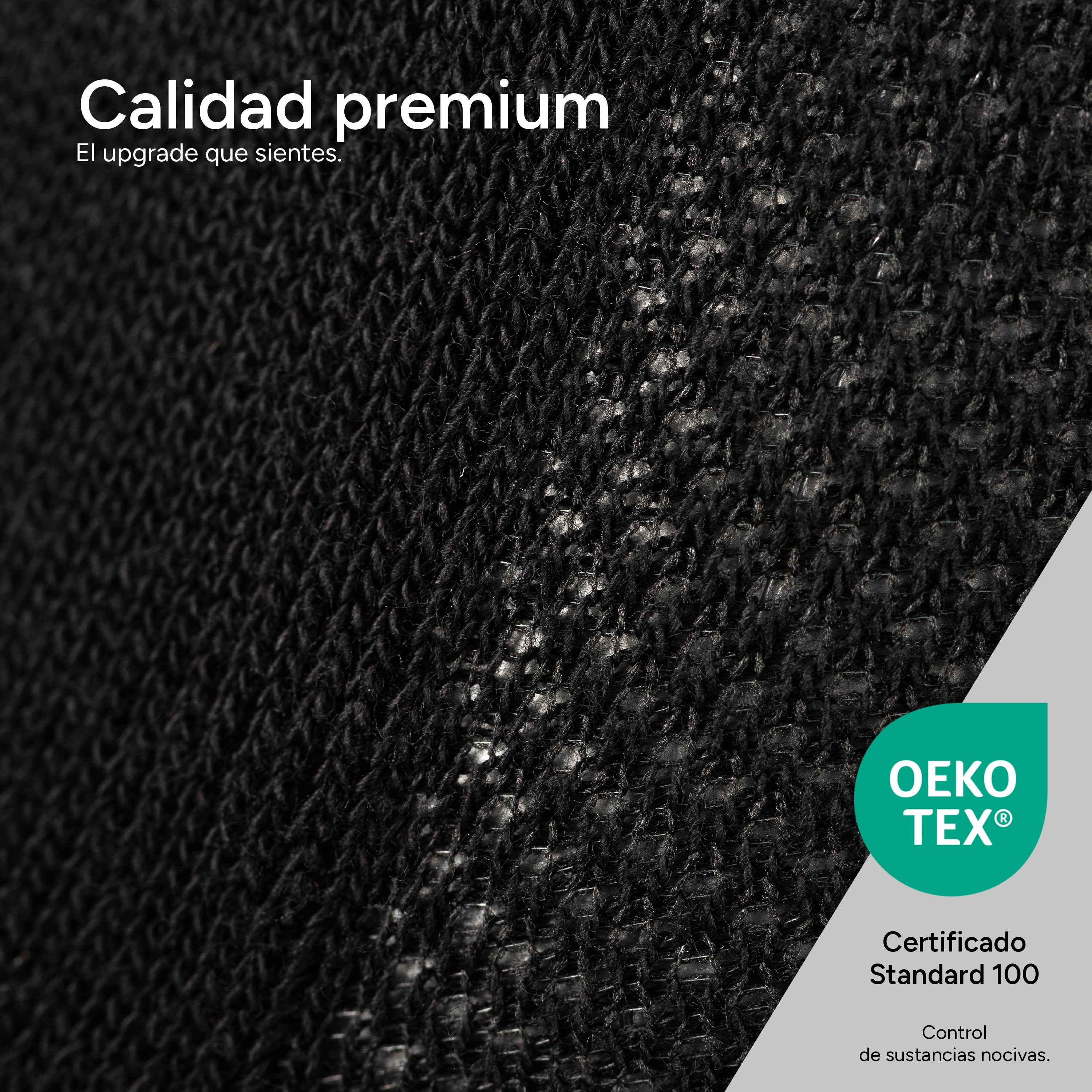 SOKKS Tobilleros Quarter Negro de Algodón — Vista de detalle
