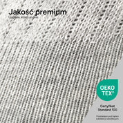 SOKKS Skarpetki Retro Szare z Bawełny — Widok szczegółowy