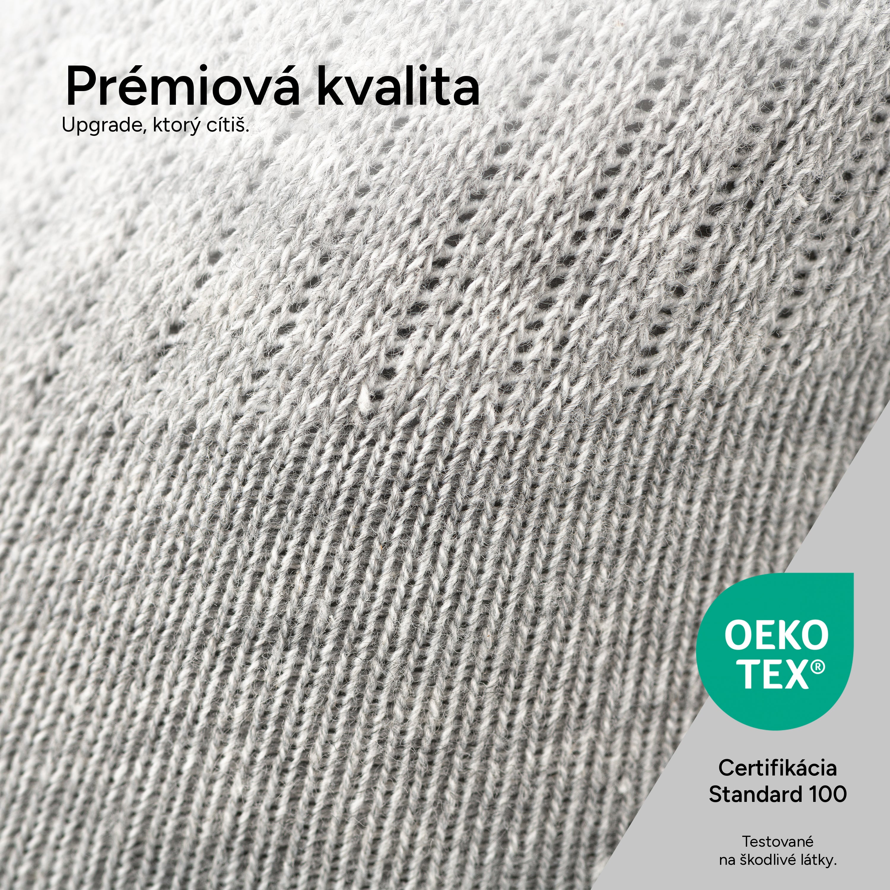 SOKKS Športové ponožky Sivé s logom z bavlny — Pohľad 5
